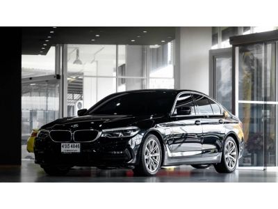 BMW SERIES 5 530e 2.0 ELITE PLUG-IN HYBRID G30 LCI ปี 2019 สีดำ Bsi warranty 6 ปีถึง 092568 รูปที่ 0